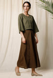 Light Green Cotton Slub Blouse