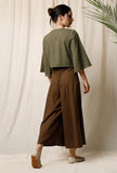 Light Green Cotton Slub Blouse