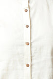The Playful Off White Cotton Kurta