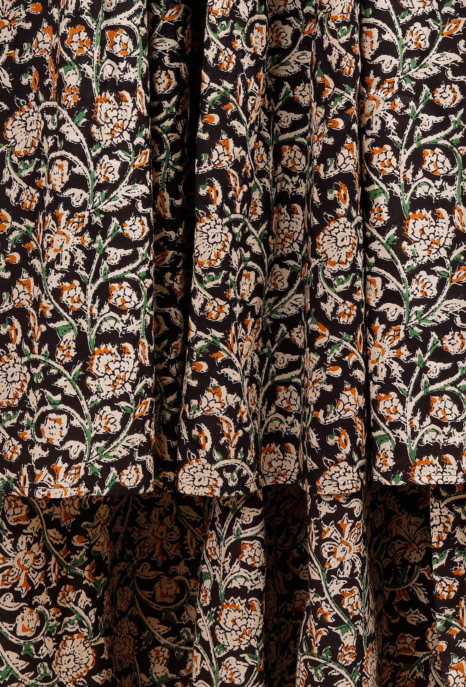 Soft cotton floral kurta sale