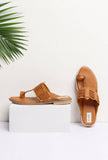 Tan Cruelty-Free Leather Sandals