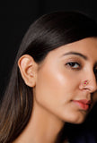 Manika 92.5 Sterling Silver Nose Pin