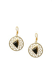 Cindi 18 Carat Gold-Plated Earrings