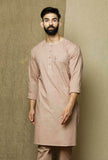 Beige Cotton Kurta