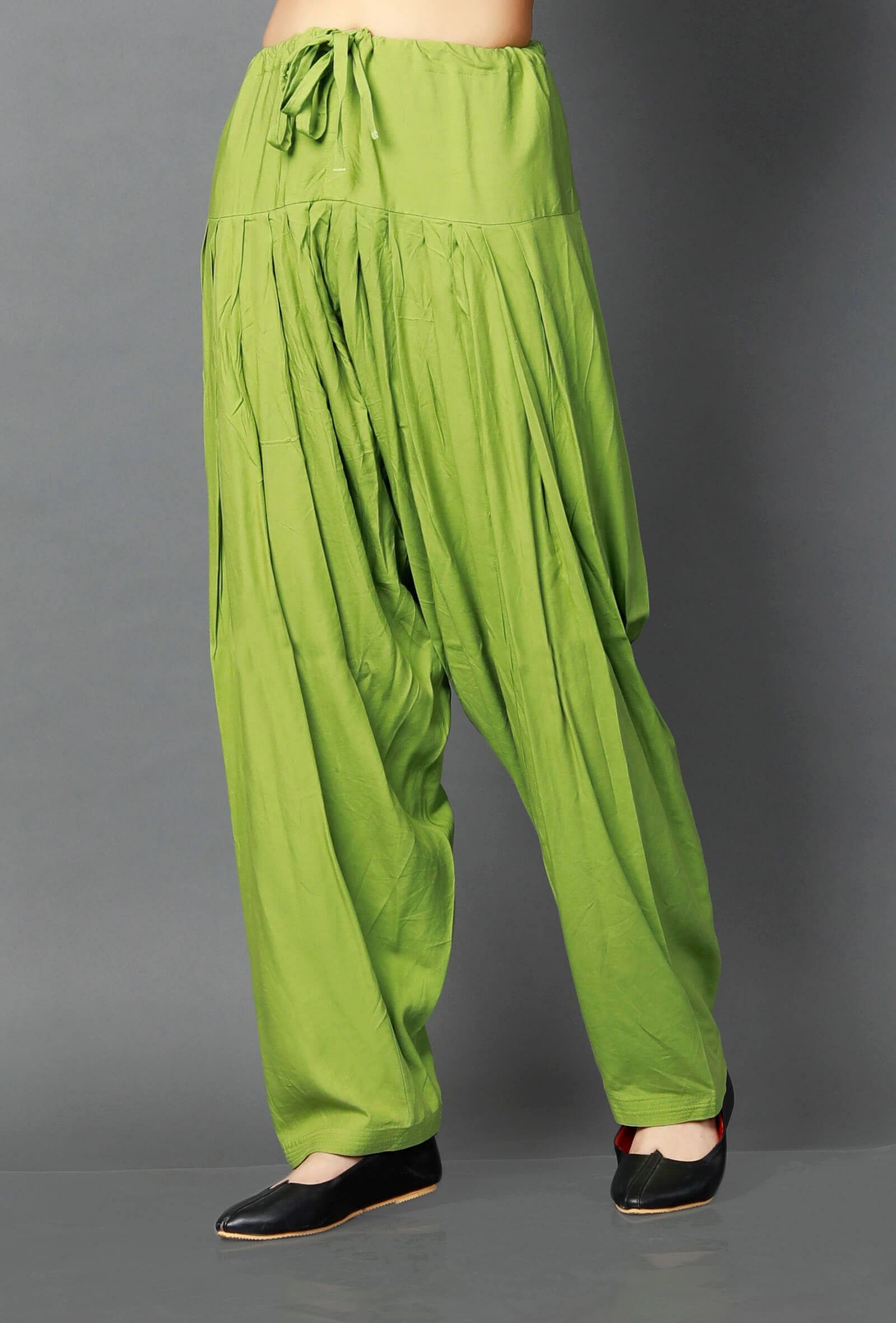 Green Bamboo Salwar