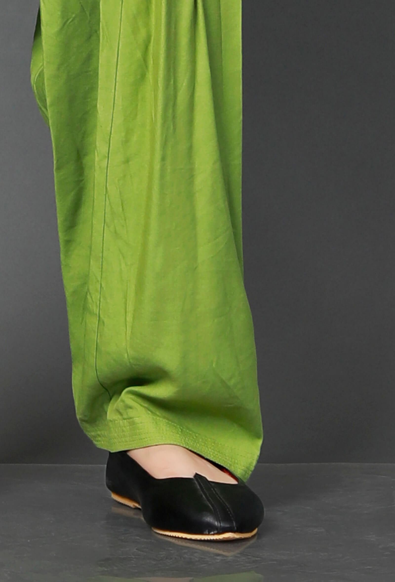 Green Bamboo Salwar