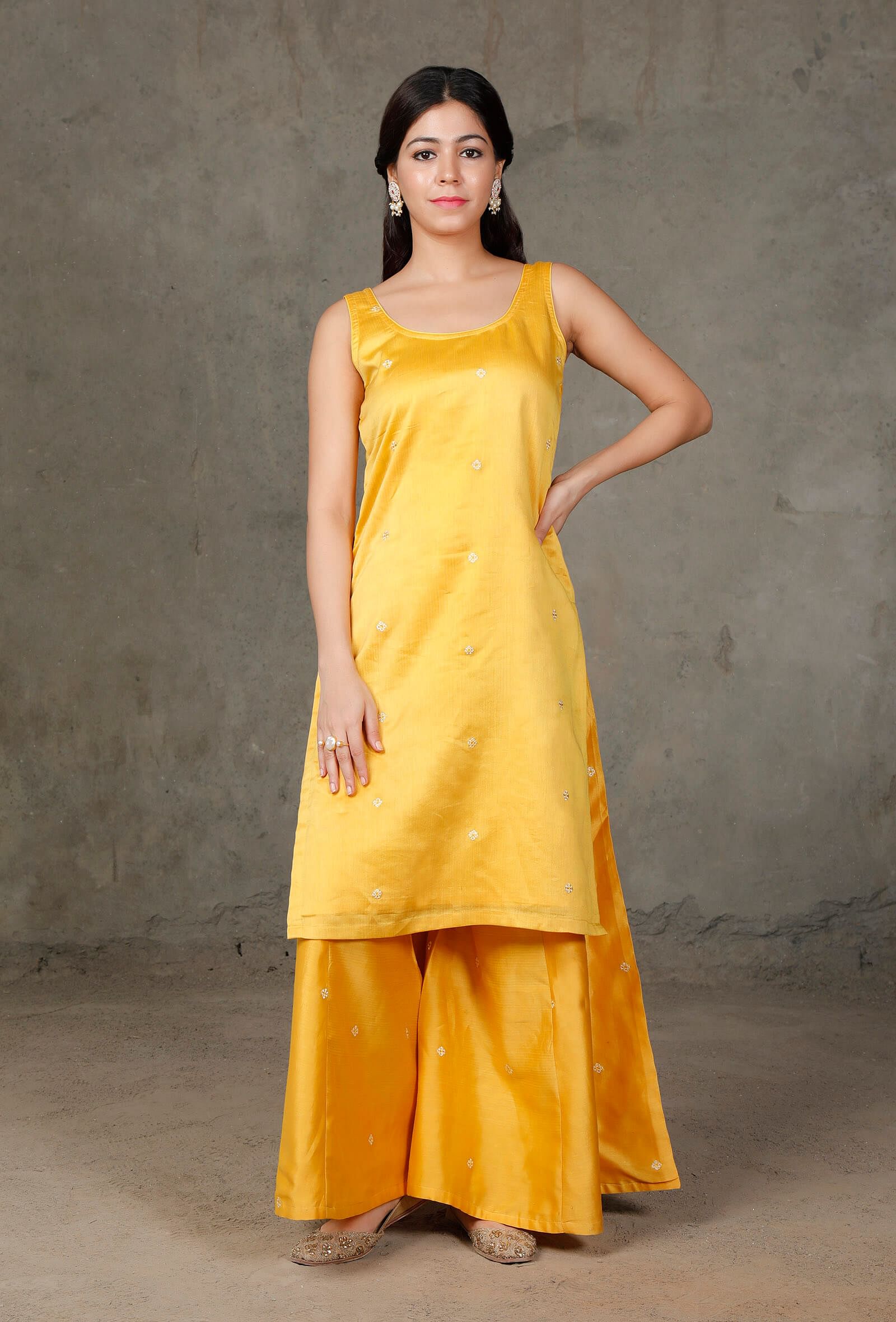 Tuscan Chanderi Kurta