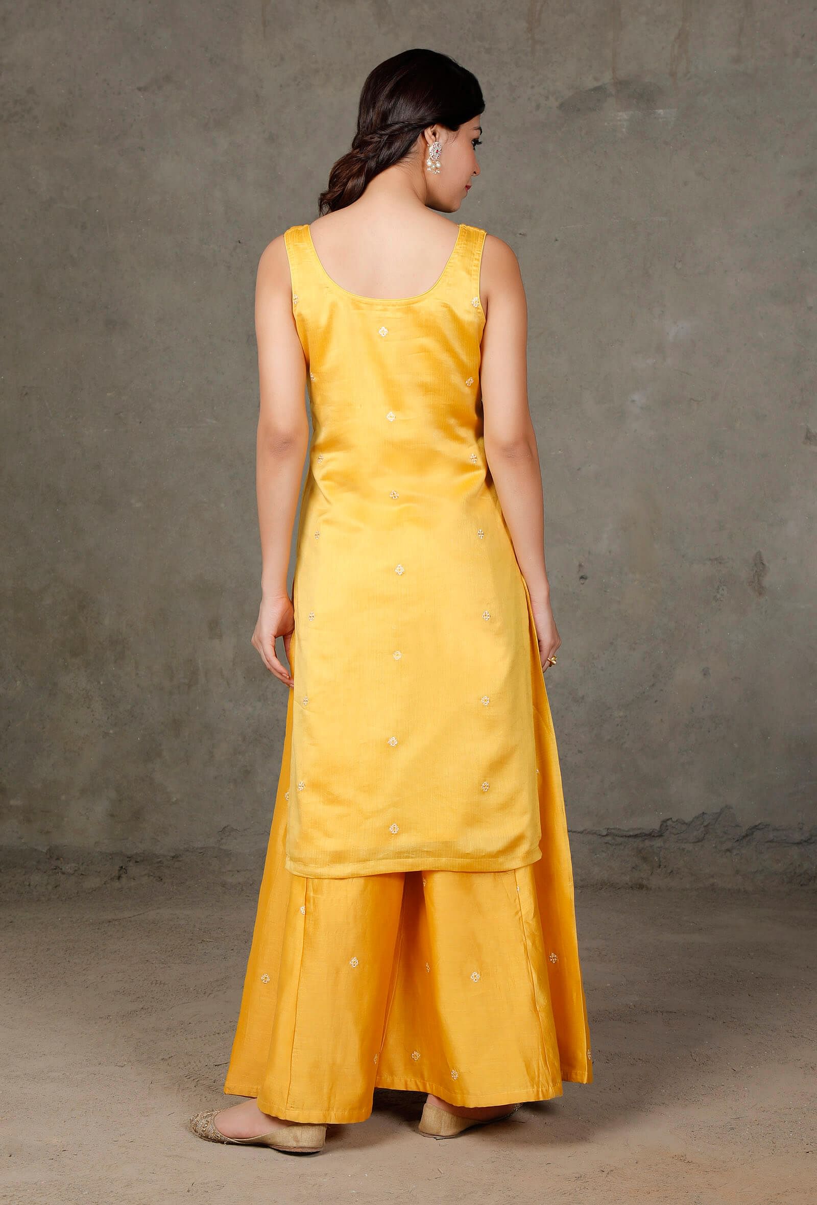 Tuscan Chanderi Kurta