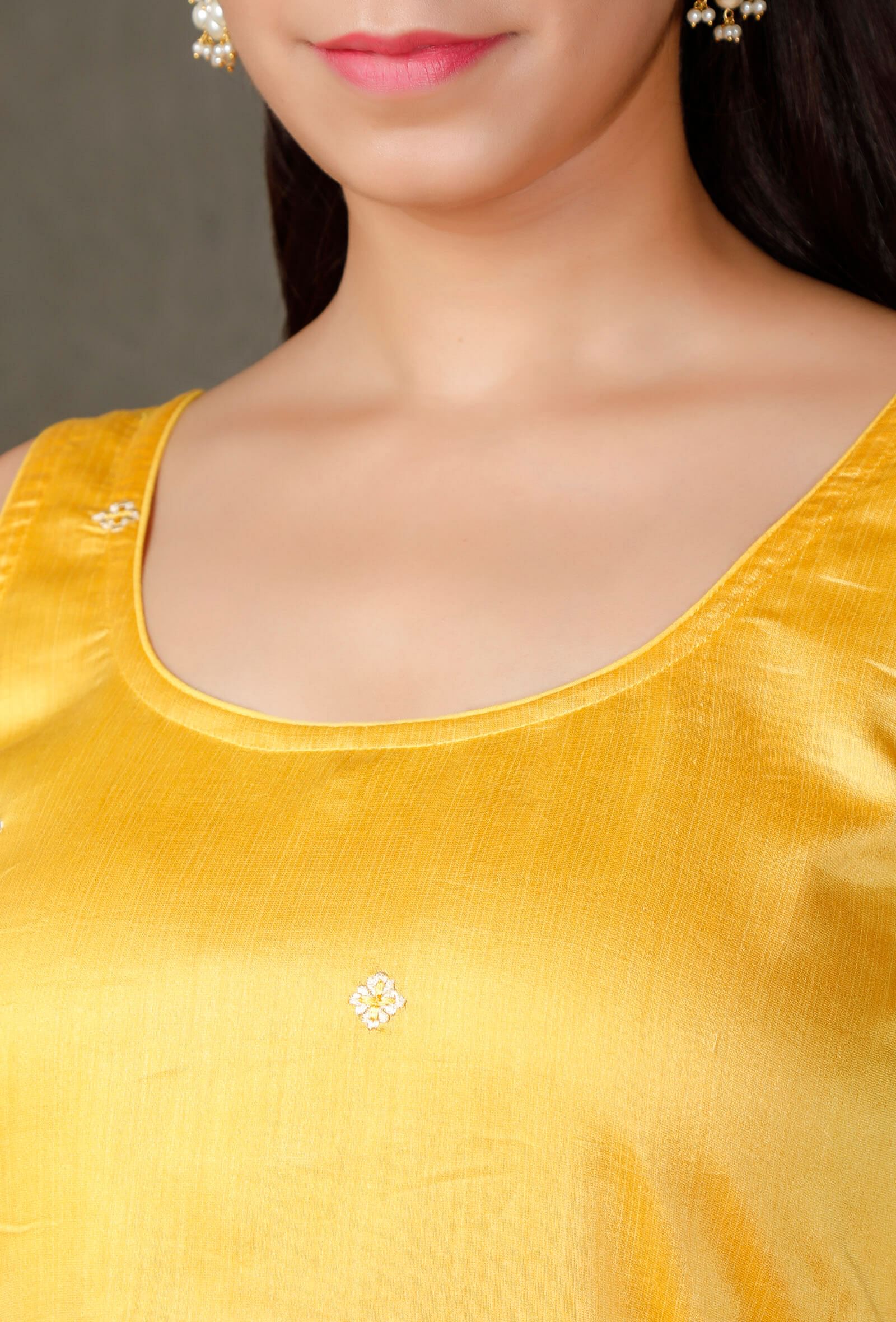 Tuscan Chanderi Kurta