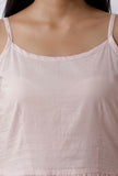 Baby Pink Cotton Slip Top