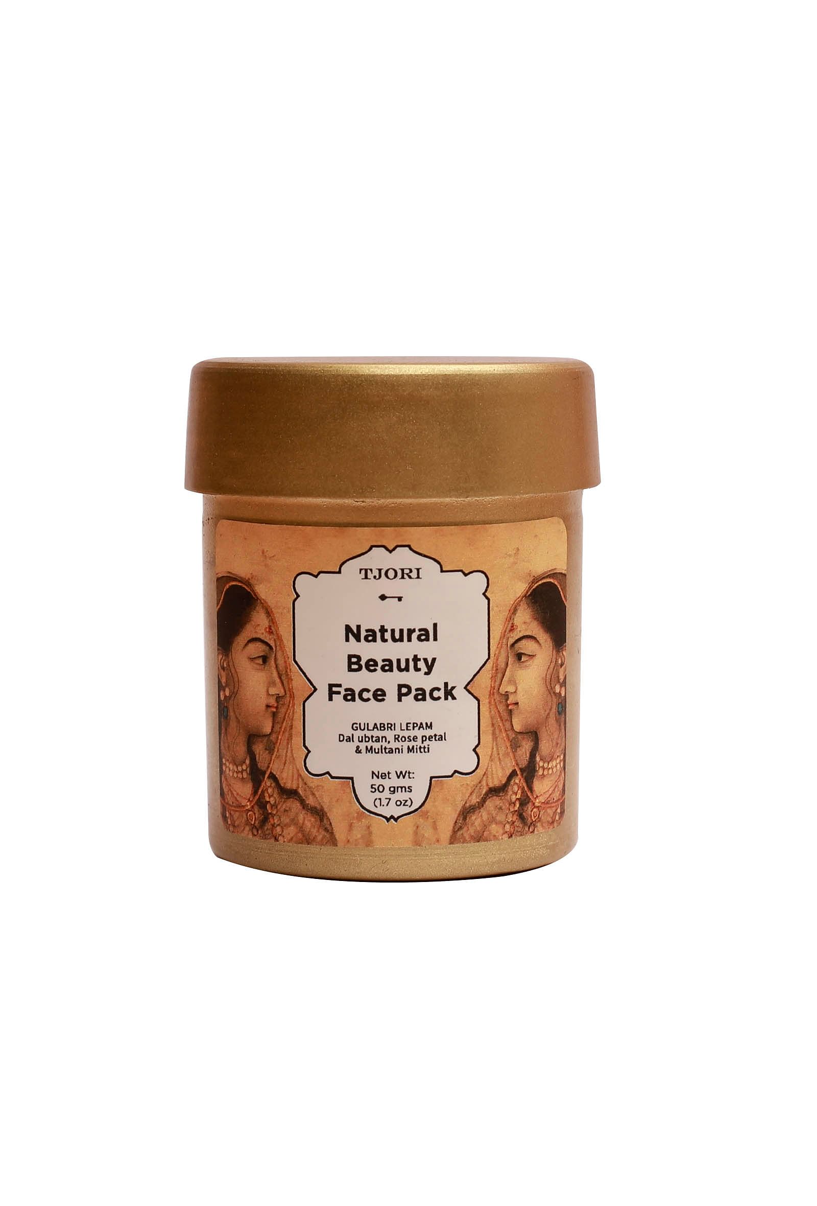 Natural Beauty Multani Mitti And Rose Face Pack