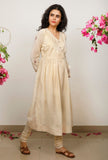 Beige Cotton Kurta