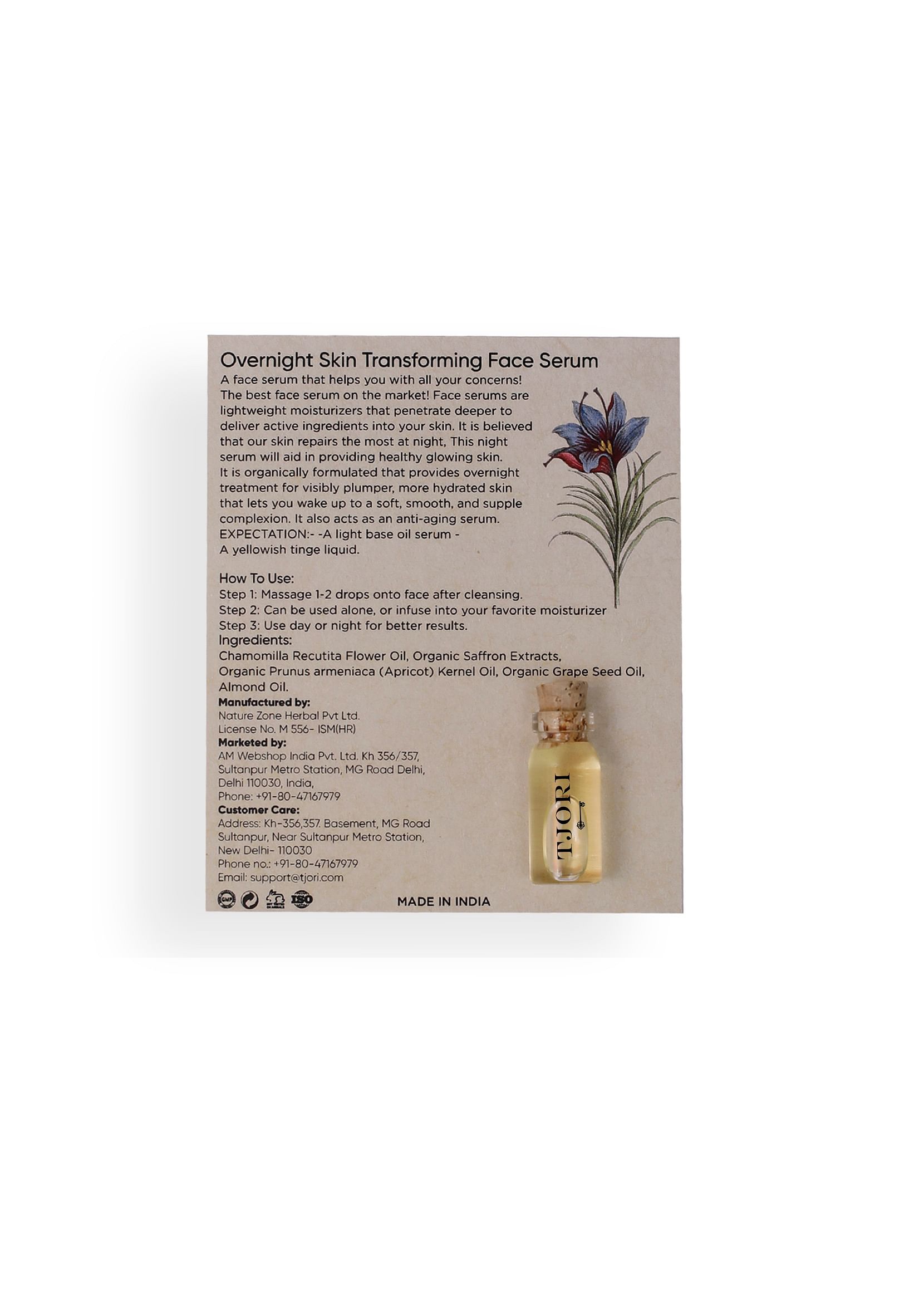 Overnight Skin Transforming Face Serum