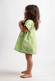 Green Dobby Dress