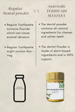 Teeth Brightening Powder: TEJOHVADI MANJANA : Manjishta & Tejovati