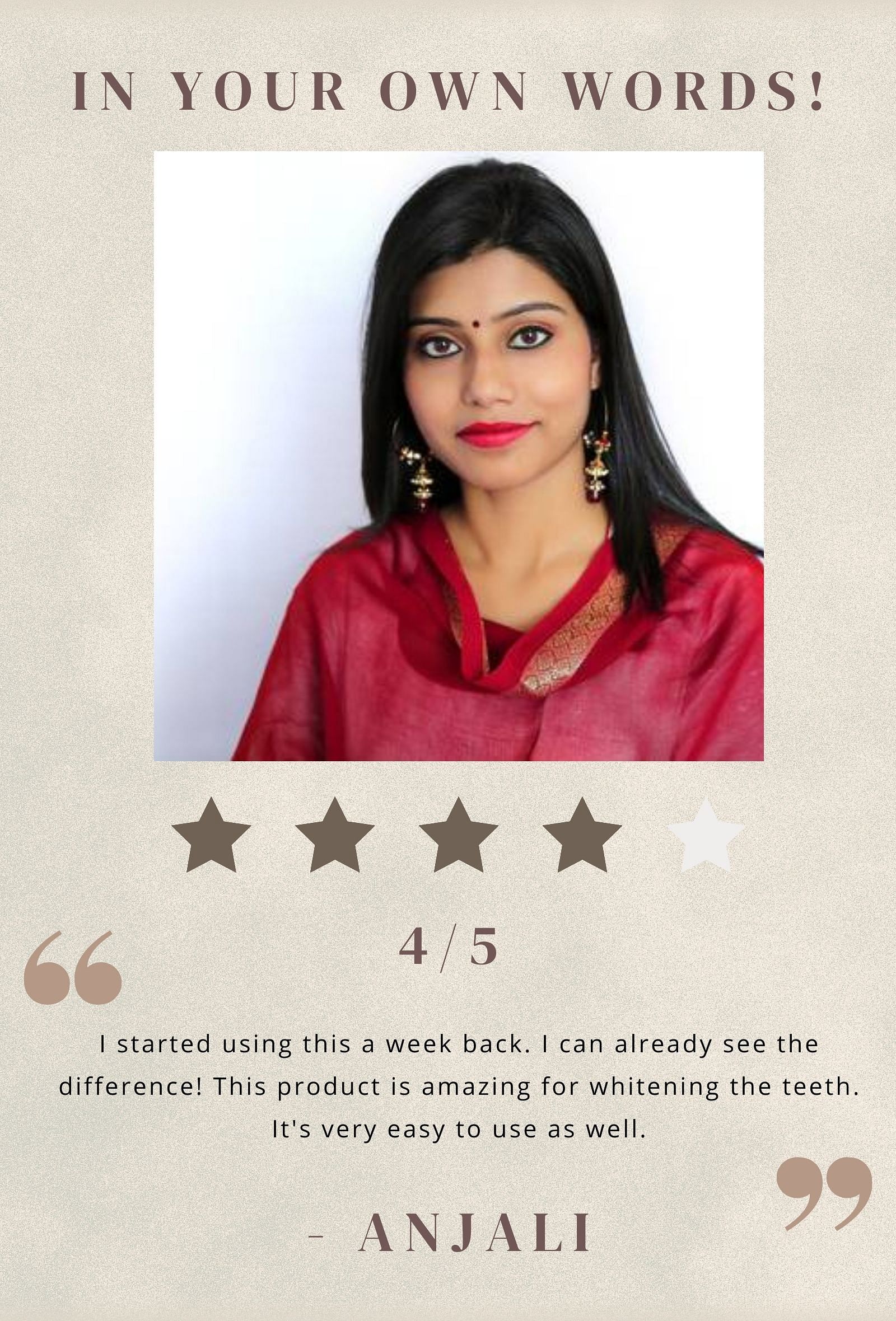 Teeth Brightening Powder: TEJOHVADI MANJANA : Manjishta & Tejovati