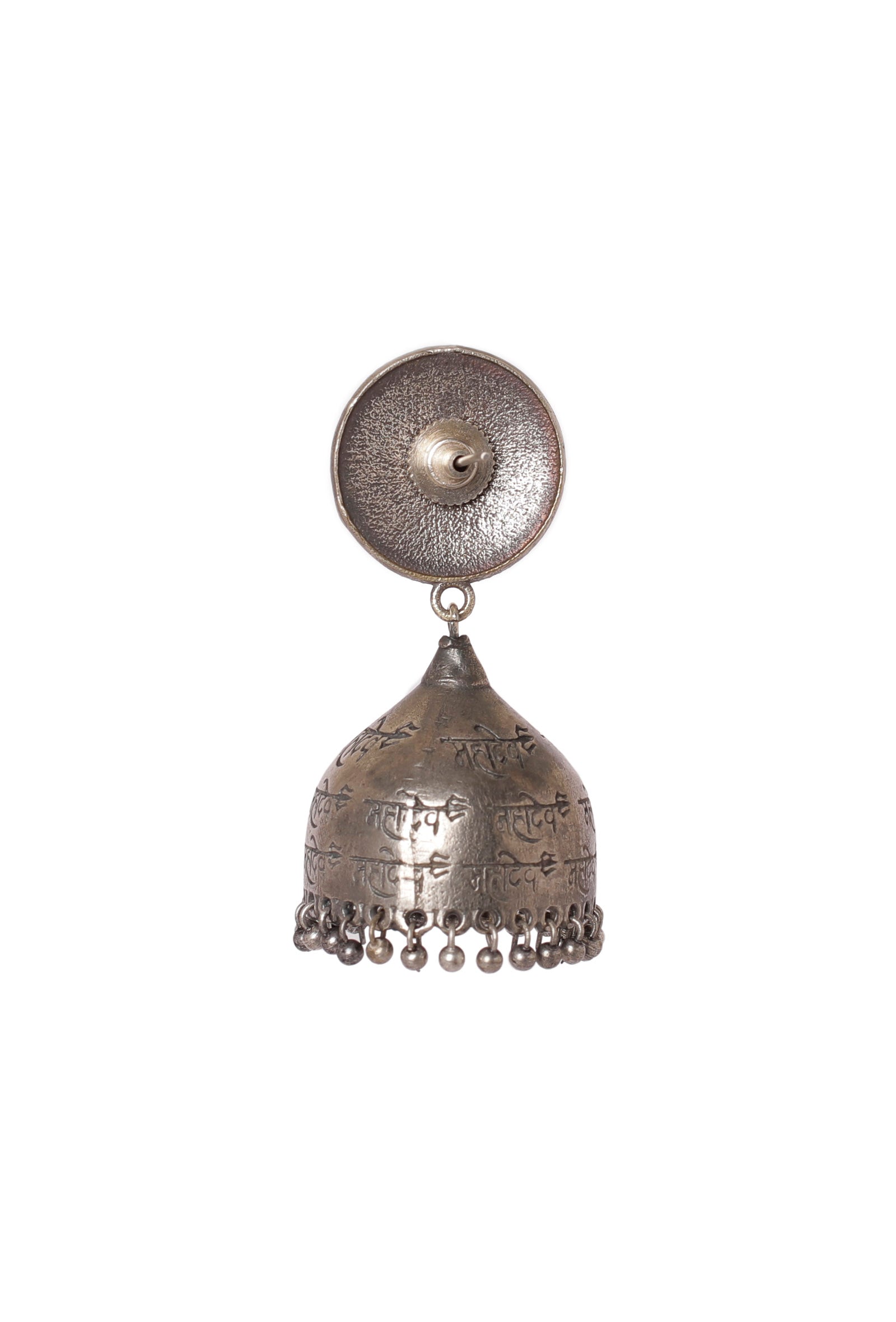 Black and Red Beads Silver Anklet