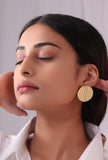 Rehea Sphere Brass Earrings