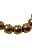 Gold Metallic Beads Bracelet