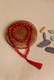 Lava Red Chanting Beads
