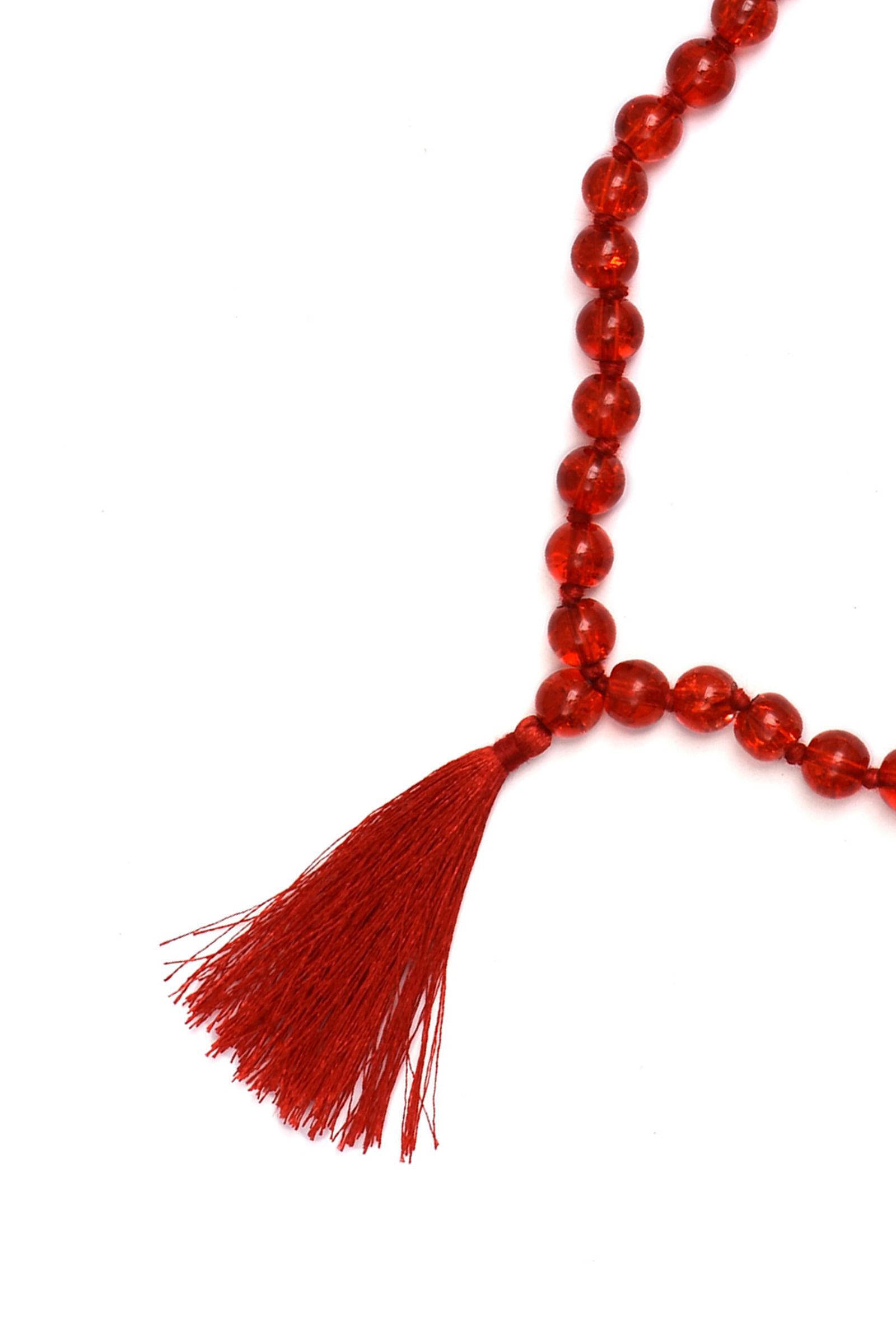 Lava Red Chanting Beads