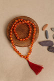 Orange Lava Chanting Beads