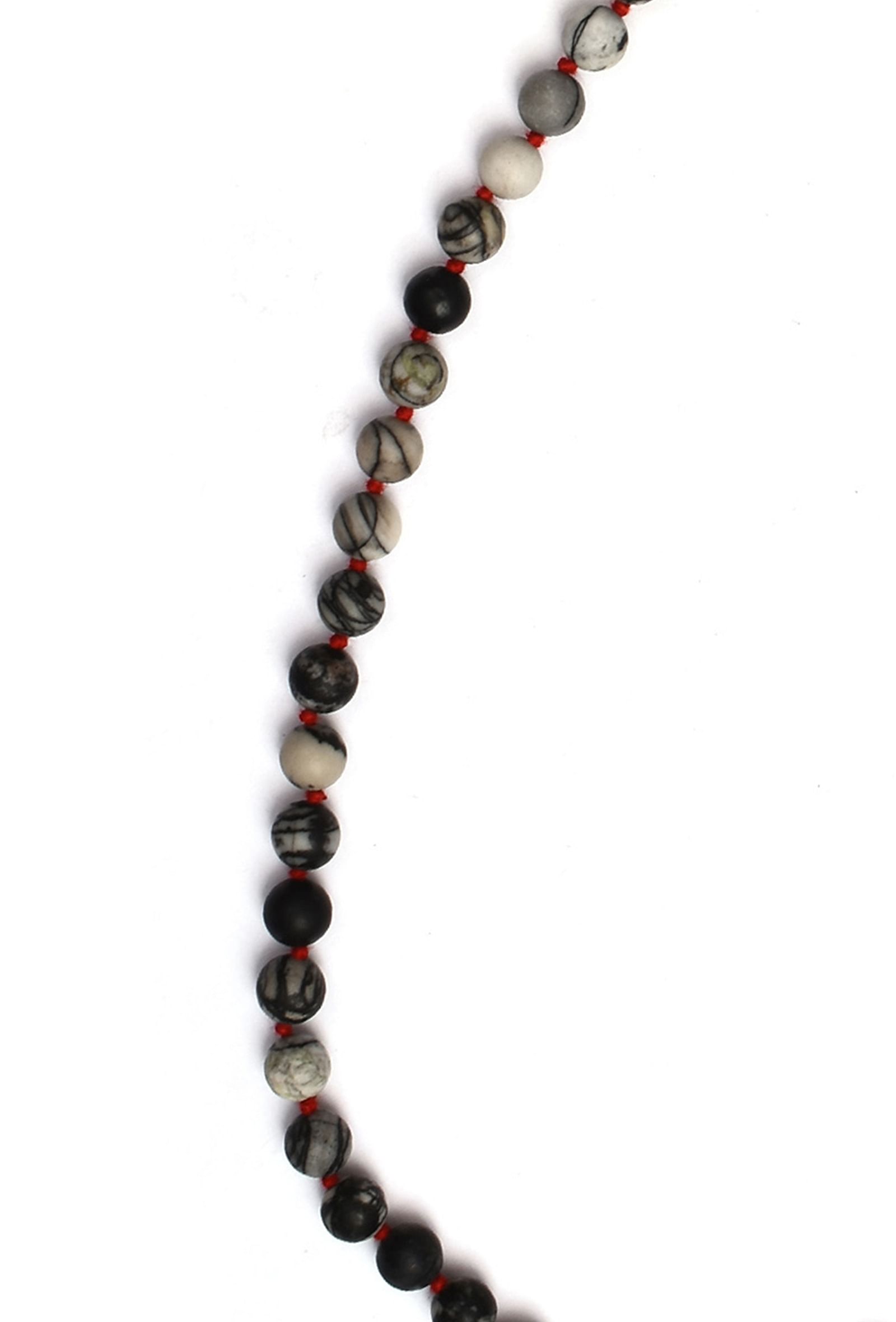 Unakite Jasper Chanting Beads