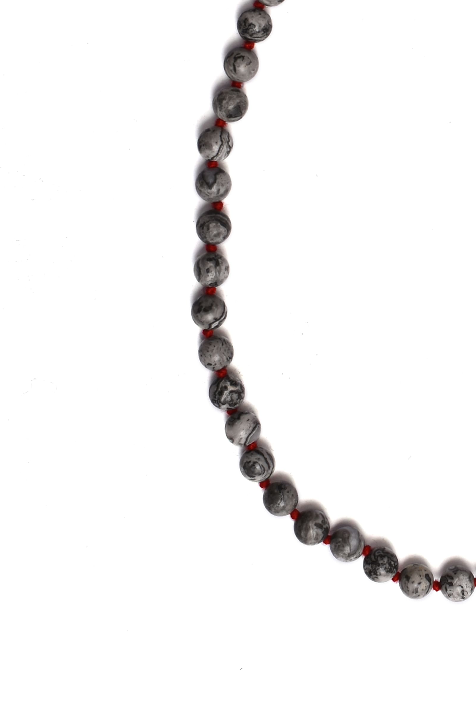 Black Cloud Jasper Chanting Beads