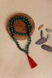 Malachite Green Chanting Beads