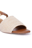 Koffi Raffia Weave Sandals