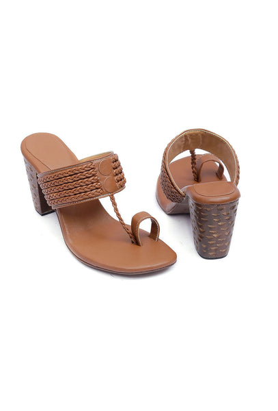 tjori kolhapuri heels