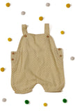 Happy Beige Bamboo Cotton Romper