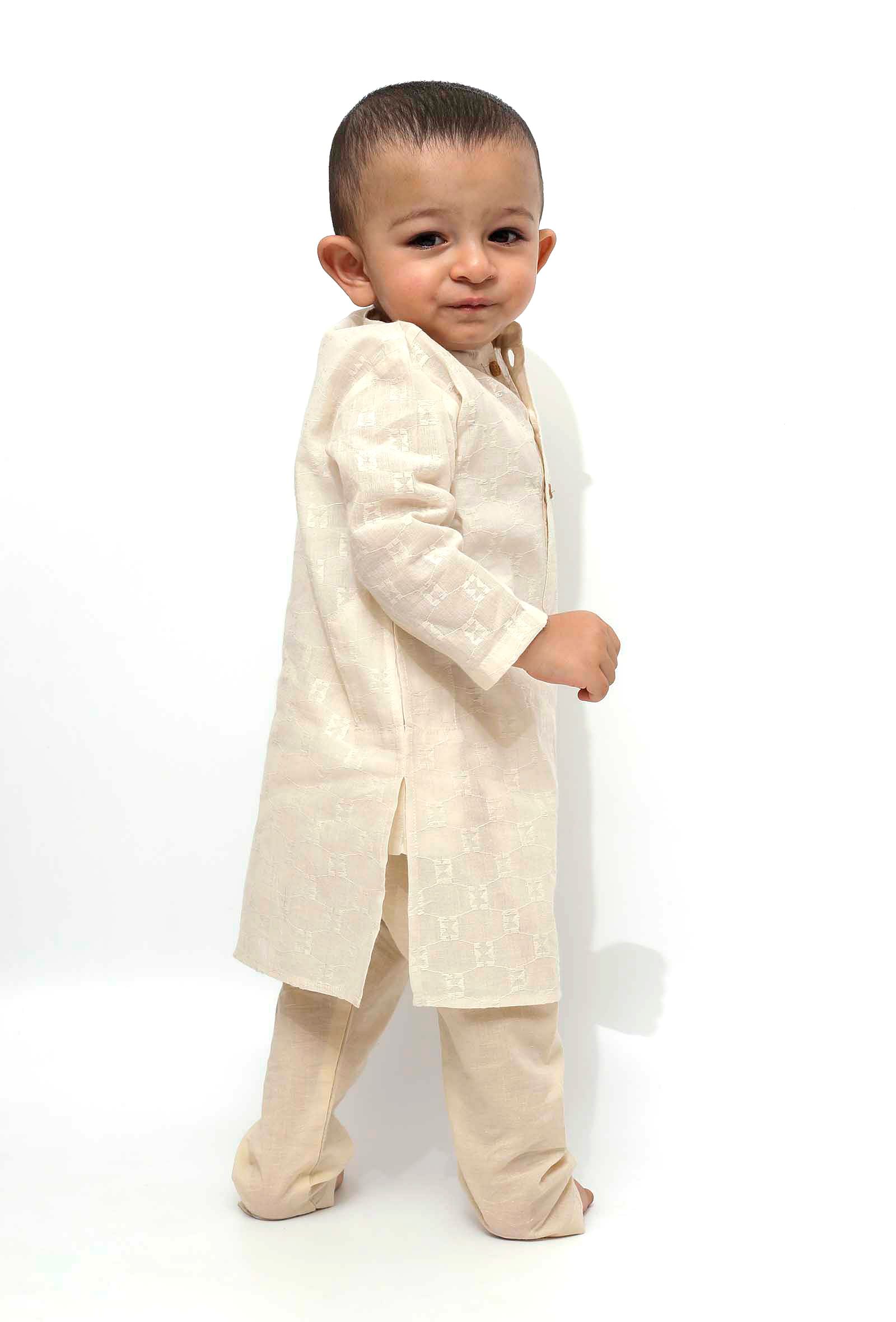 Set of 2 - Bandhgala Malmal Kurta Pyjama