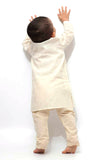 Set of 2 - Bandhgala Malmal Kurta Pyjama
