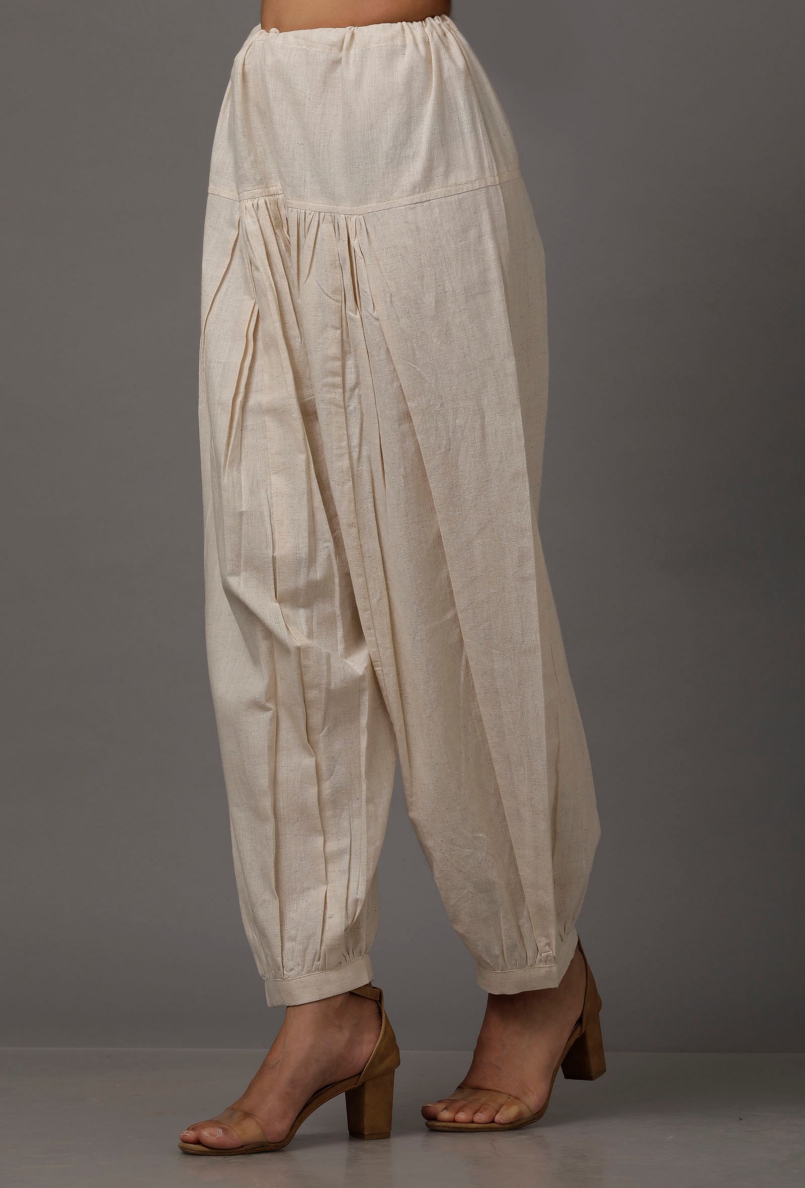 Irish Cream Pure Cotton Salwar