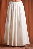Off White Kali Cotton Skirt
