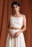 Off White Cotton Blouse