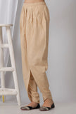 Brown Cotton Khadi Dhoti