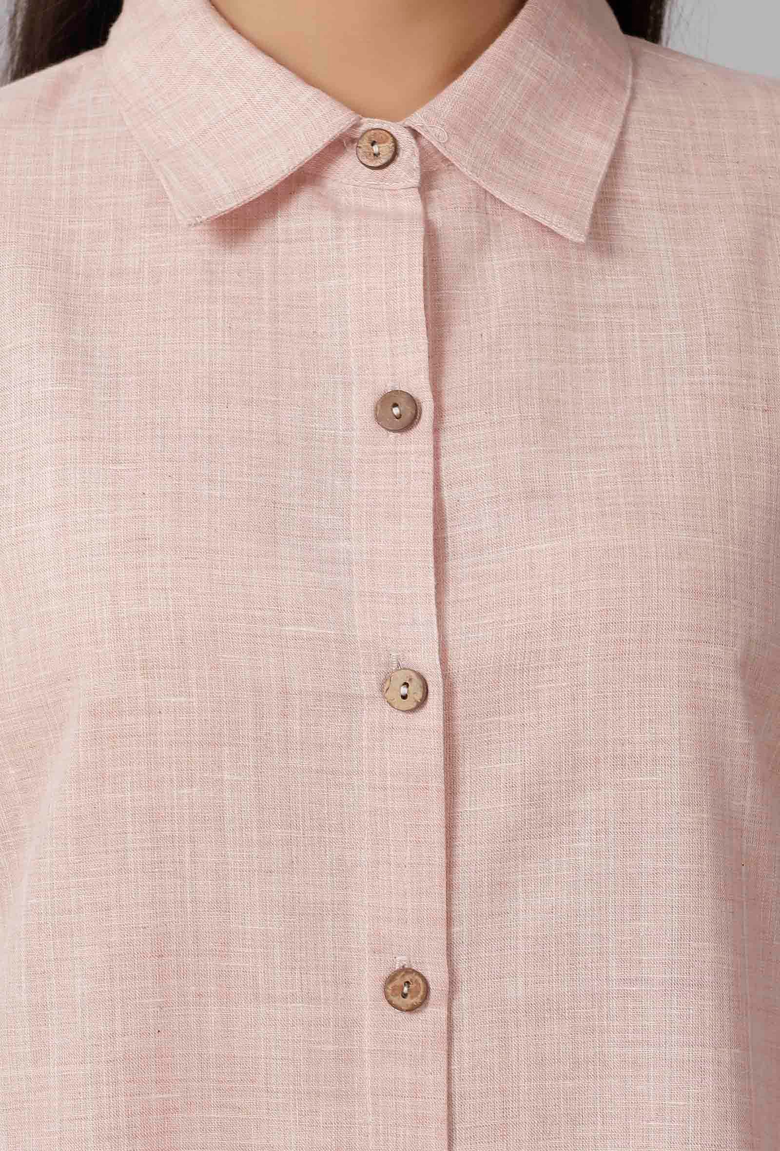 Rose Pink Long Kurta