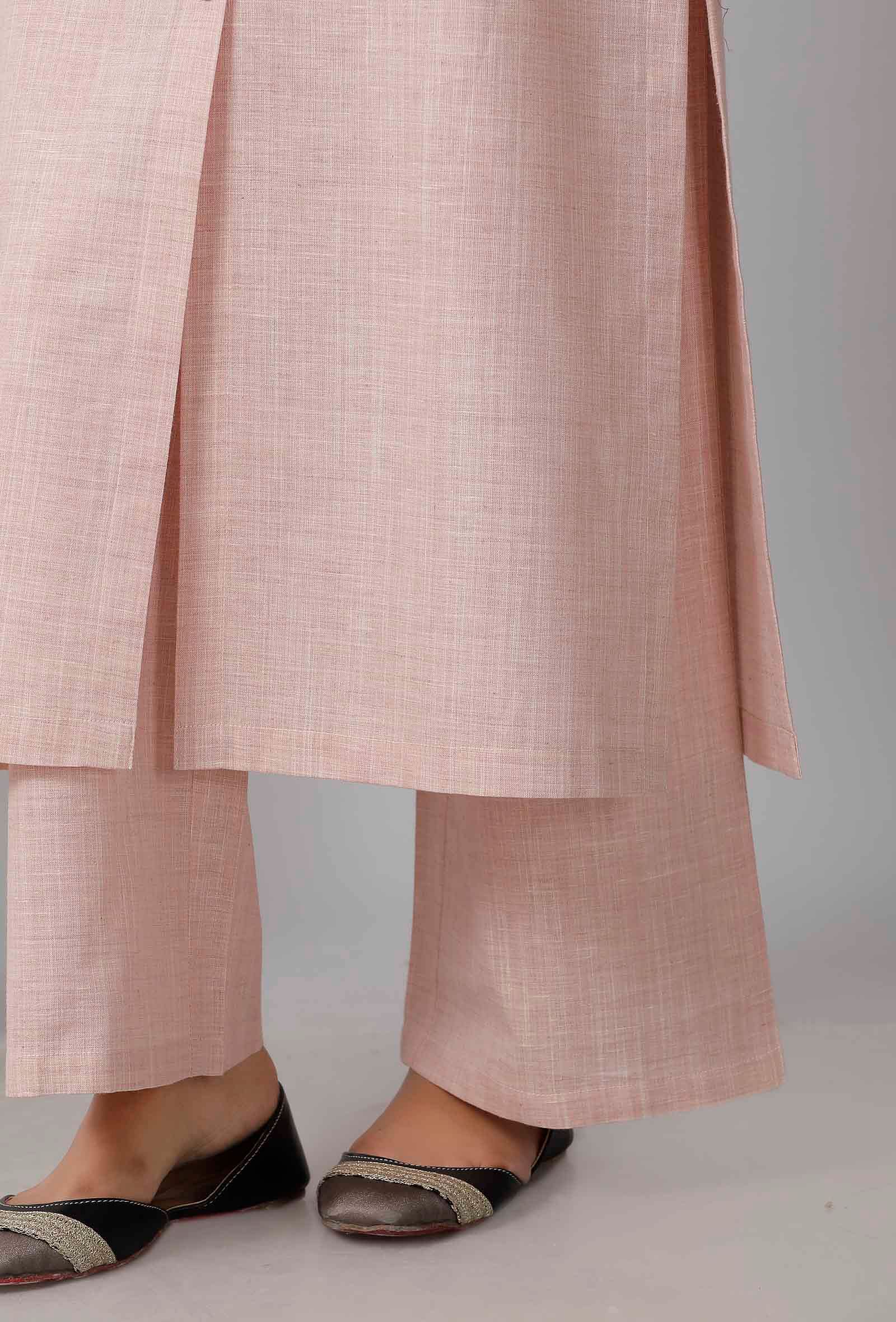 Rose Pink Long Kurta