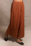 Burnt Brick Palazzo Pants