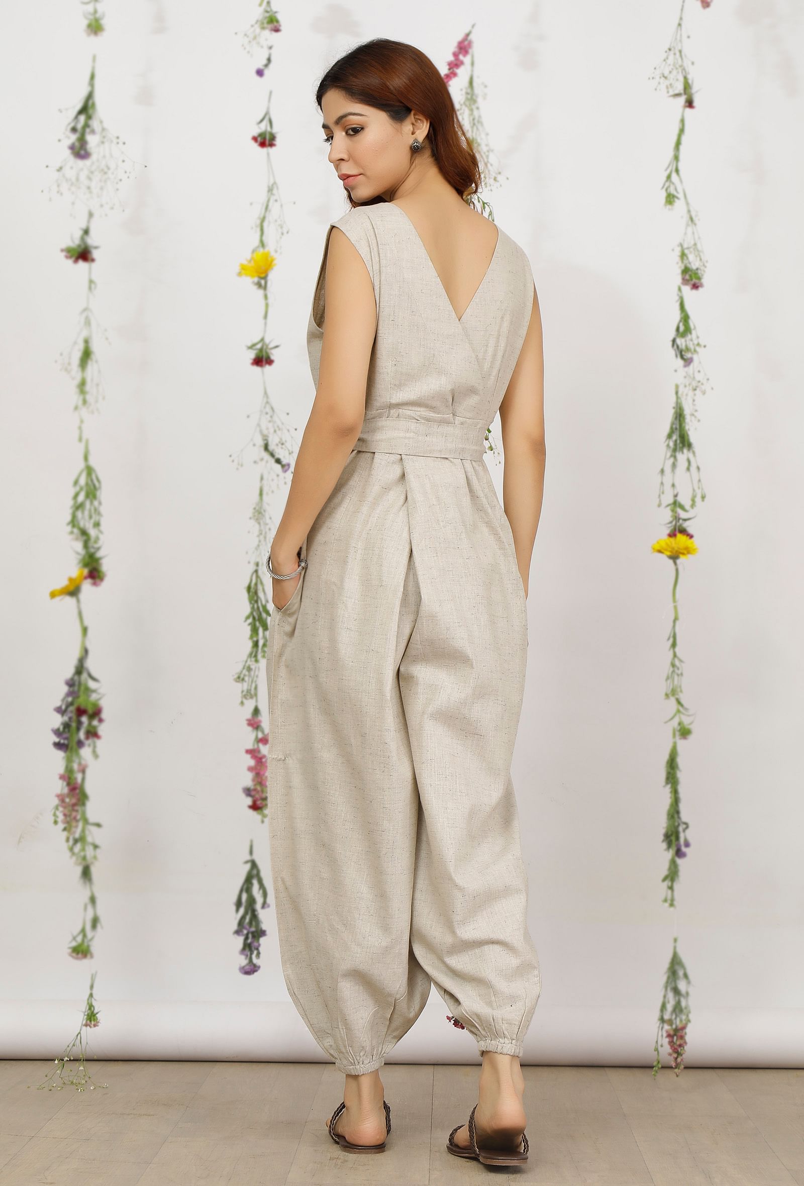Beige Jumpsuits Online in India