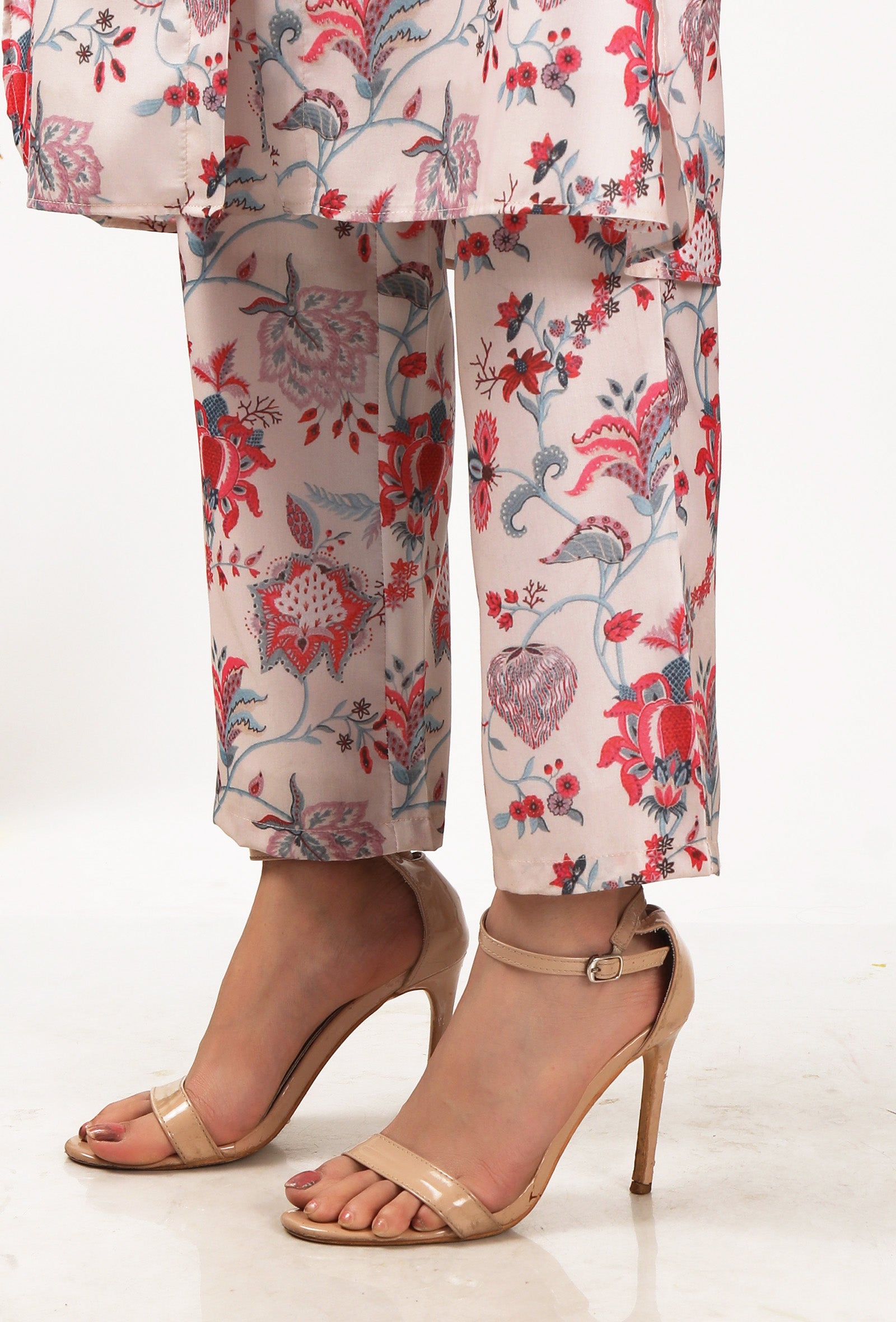 Nadia Floral Chintz Narrow Fit Pants