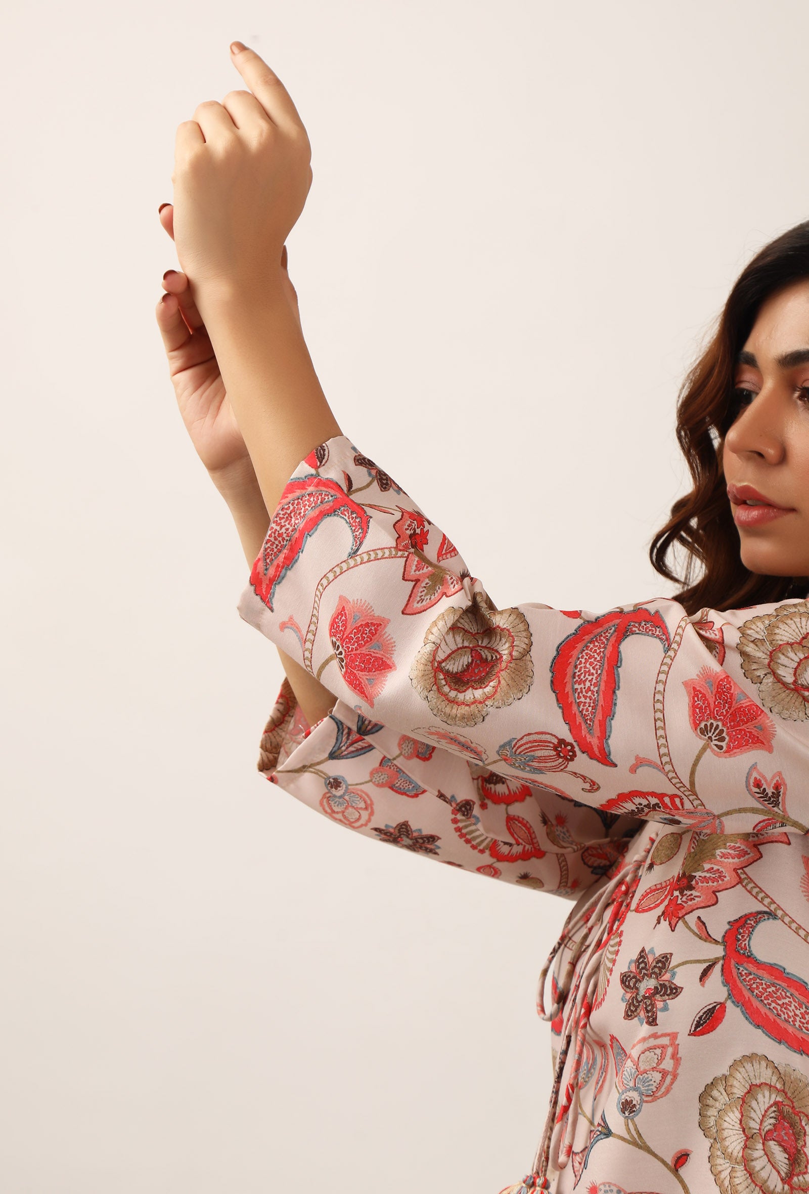 Ambi Floral Chintz Straight Kurta