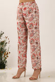 Ambi Floral Chintz Narrow Fit Pants