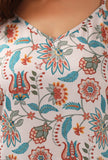 Lilybeth Floral Chintz Aline Kurta Dress