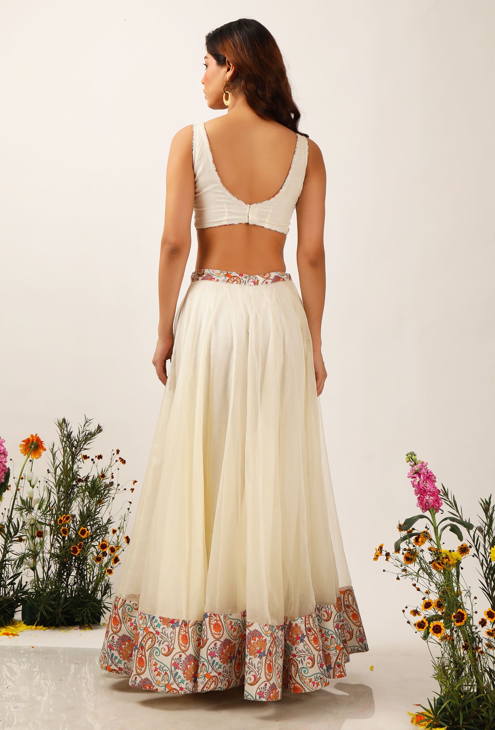 Amala organza blouse online