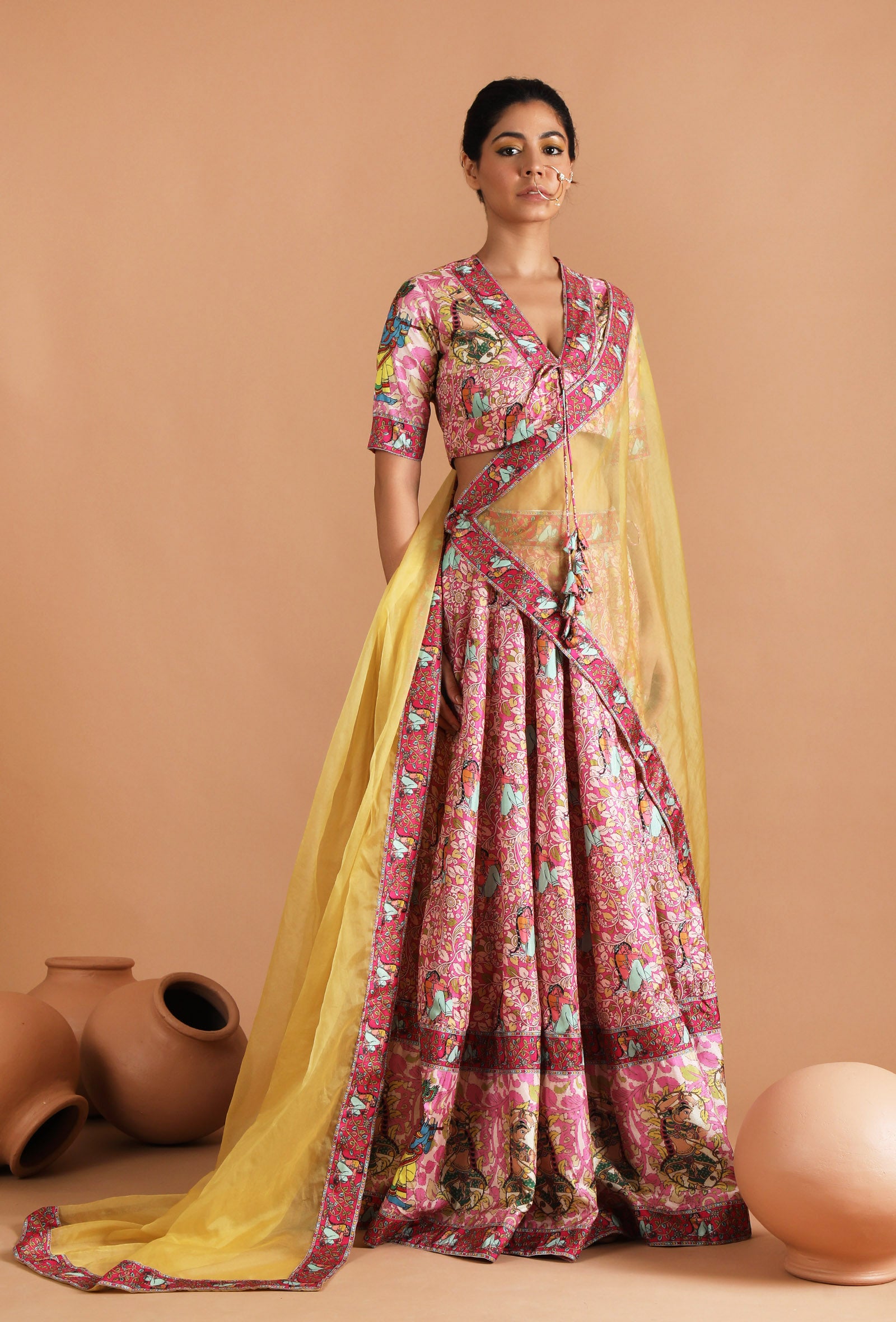 Anika Sheer Organza Dupatta