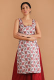 Sayani Allover Kalamkari Straight Kurta
