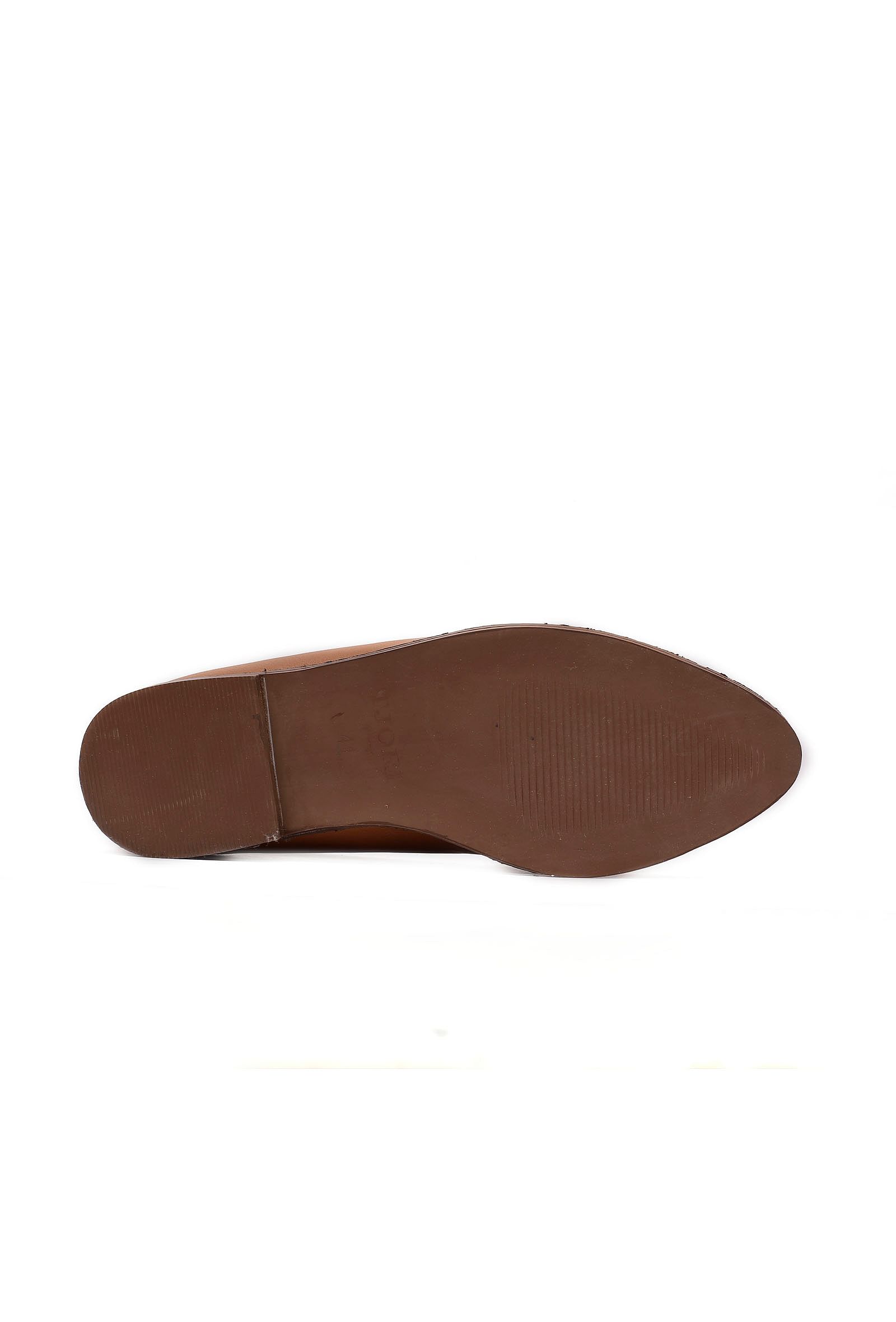 Caramel Brown Cruelty Free Leather Jutti
